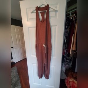 Vuoir lux jumpsuit S hazelnut